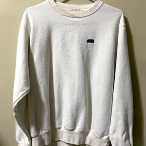 BRANDY MELVILLE ONE SIZE WHITE SWEATER